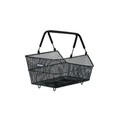 Basil Cento Rear Basket Mik Black